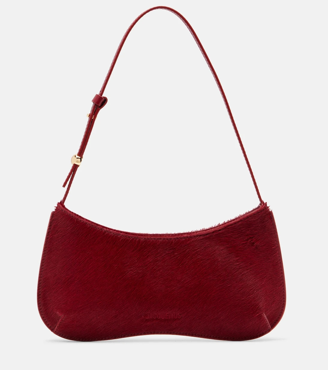 Jacquemus - Bisou calf hair shoulder bag