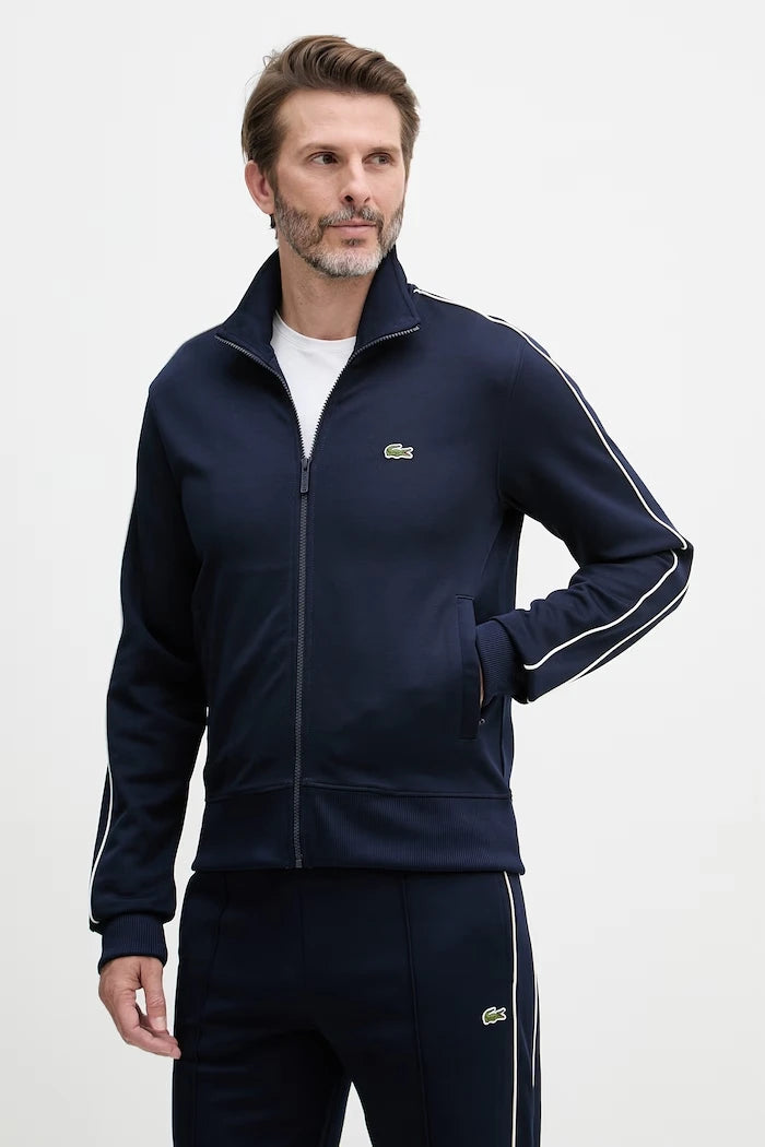 Lacoste fermuarlı erkek sweatshirt