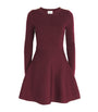 Claudie Pierlot Red Knitted Mini Dress