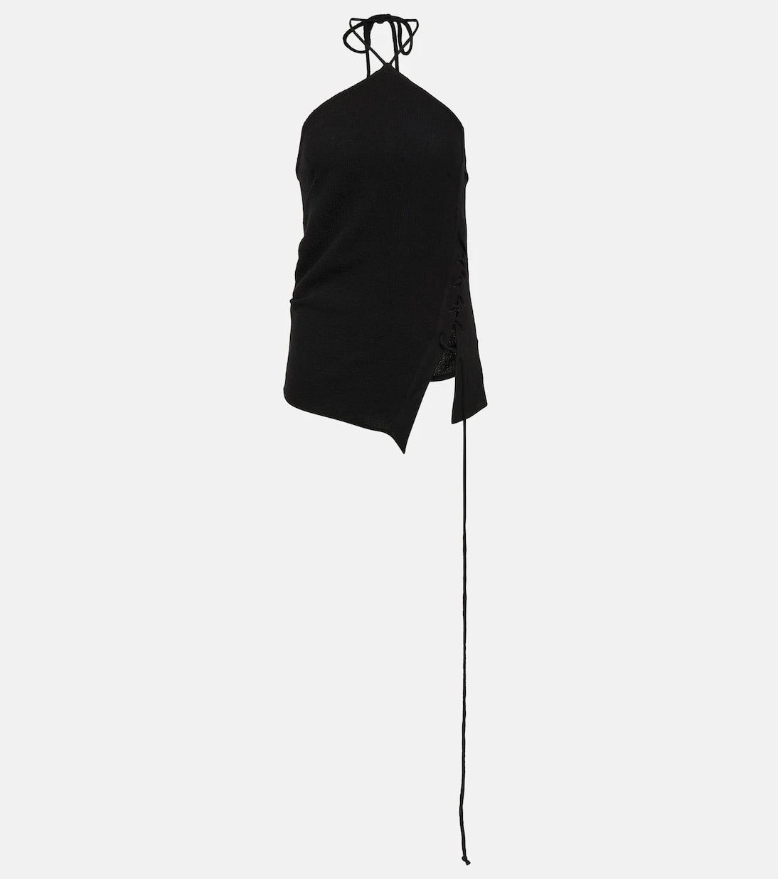 Acne Studios - توب برقبة رسن غير متماثل