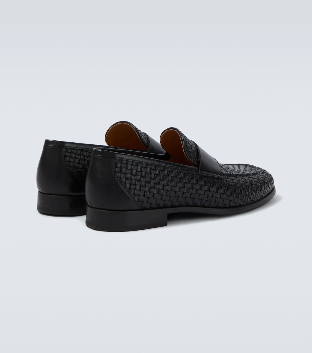 Magnanni - Heracio woven leather penny loafers