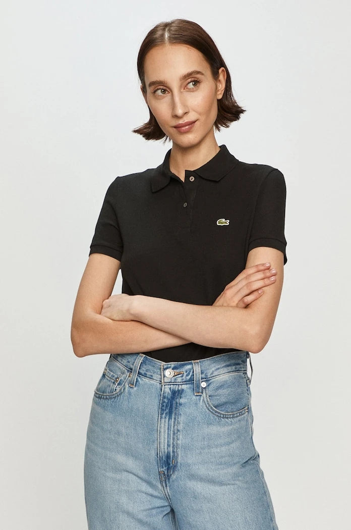 Lacoste Pamuklu Kadın Yakalı Tişört
