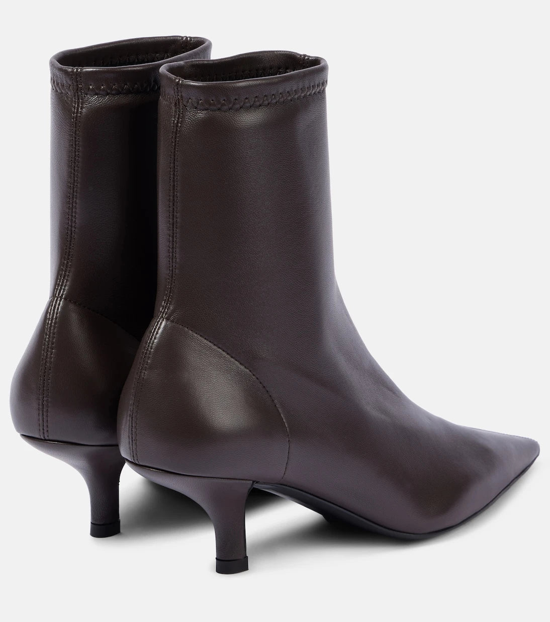 Toteme - Leather sock boots