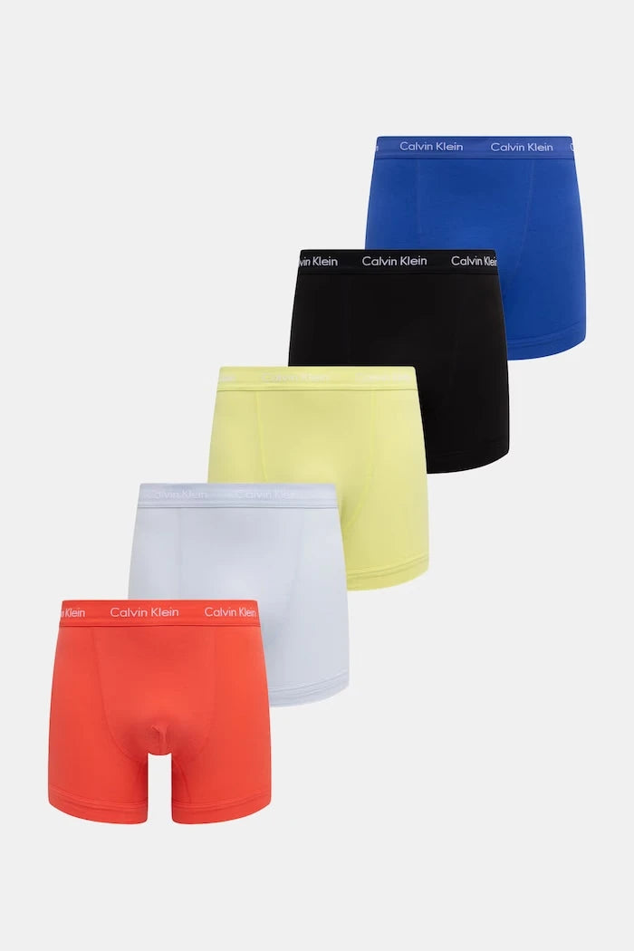 Calvin Klein Underwear erkek pamuklu elastan boxer 5'li
