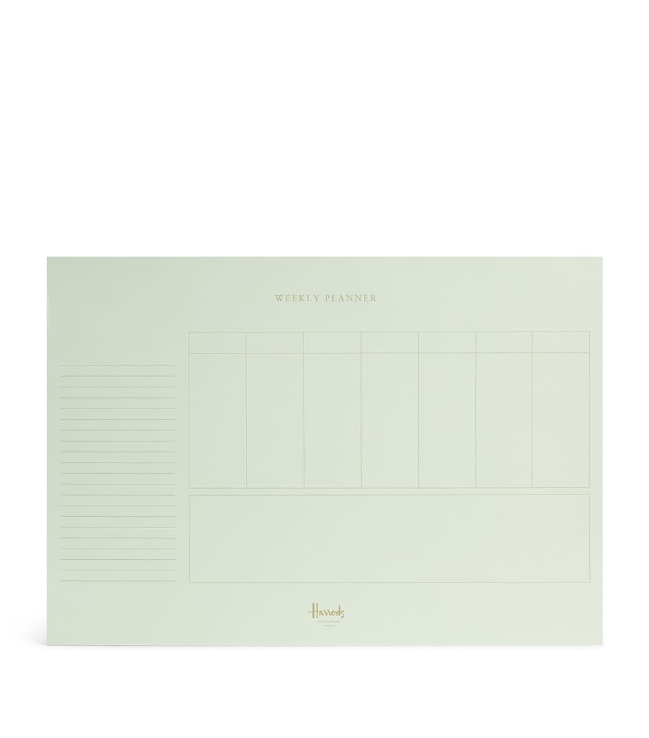 Harrods A3 Weekly Planner