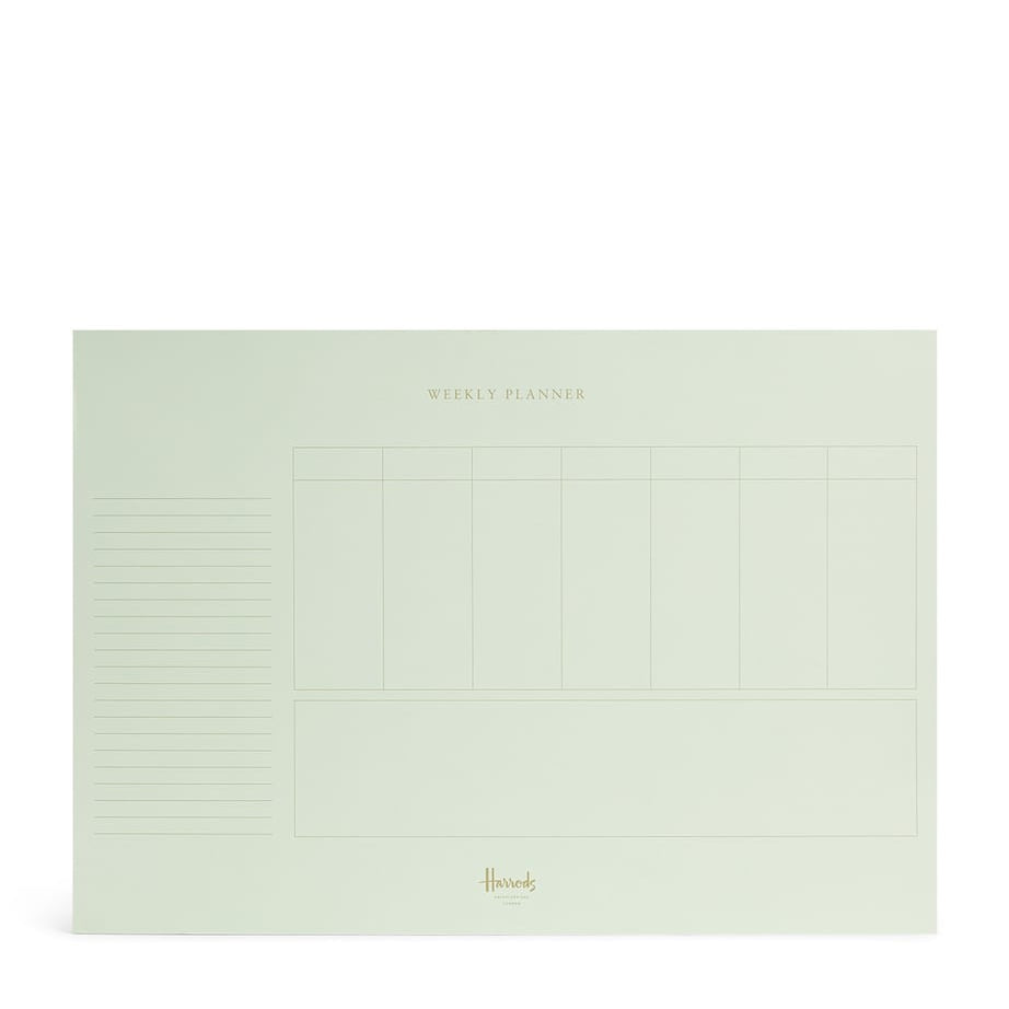 Harrods A3 Weekly Planner
