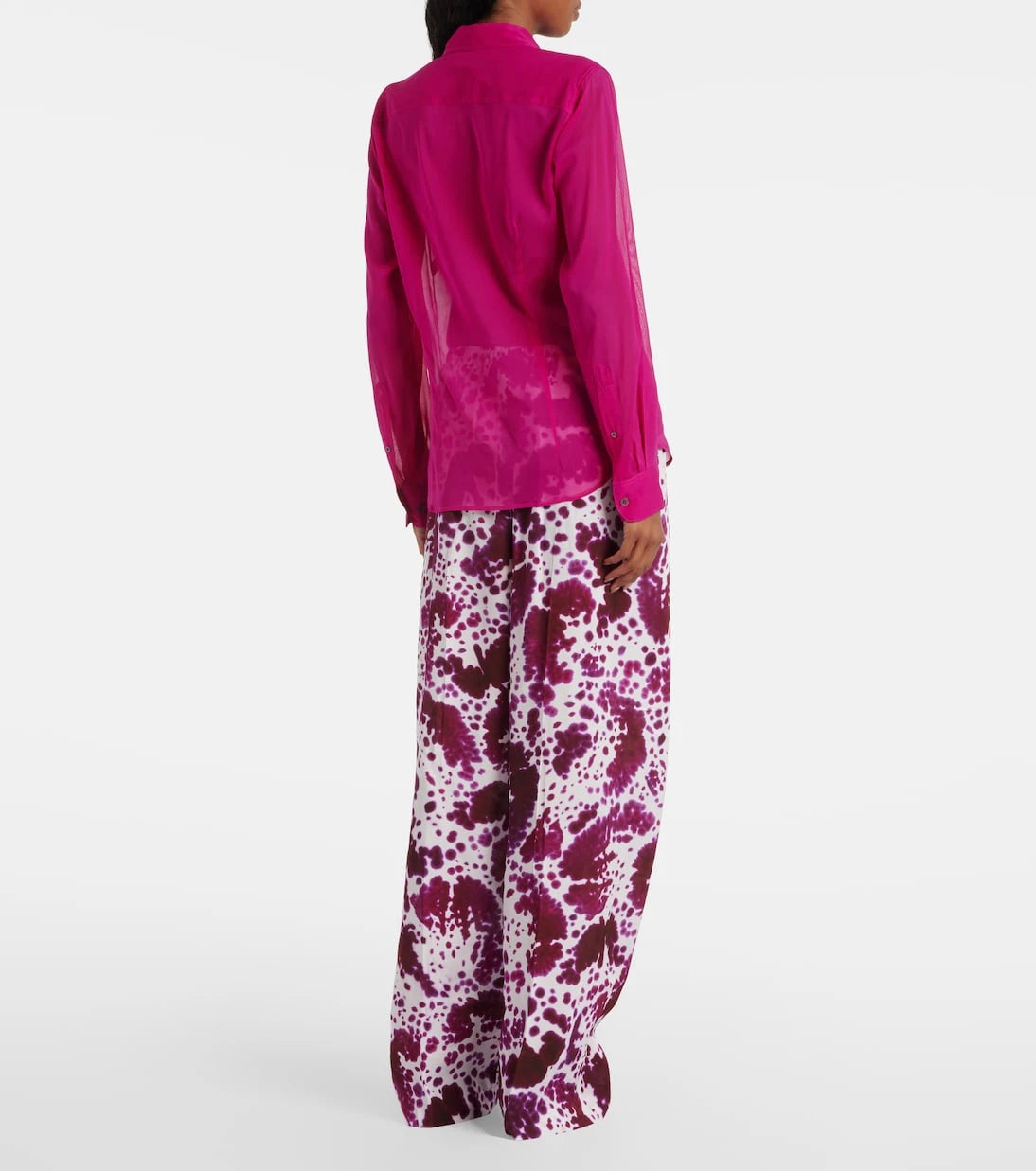 Dries Van Noten - Silk-blend shirt