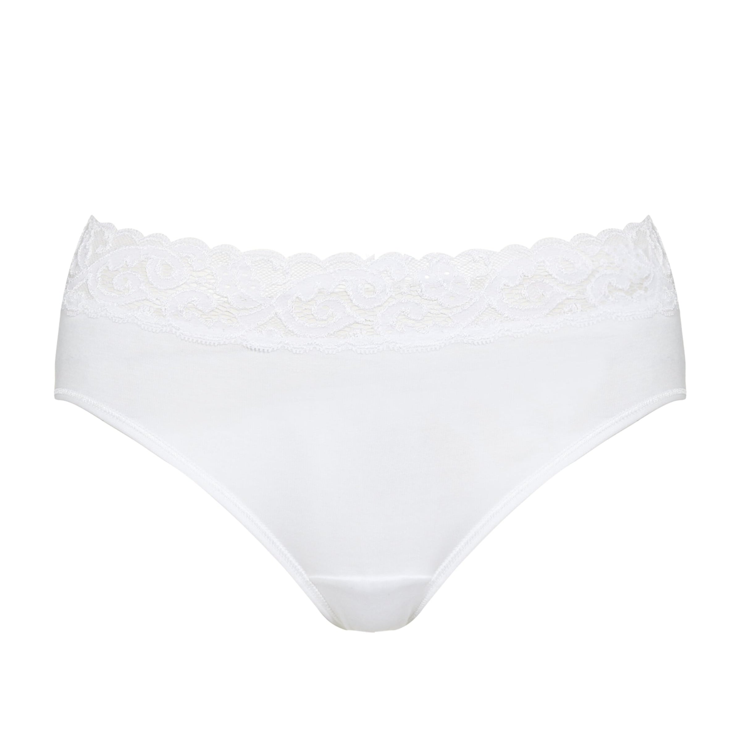 White Moments Midi Brief
