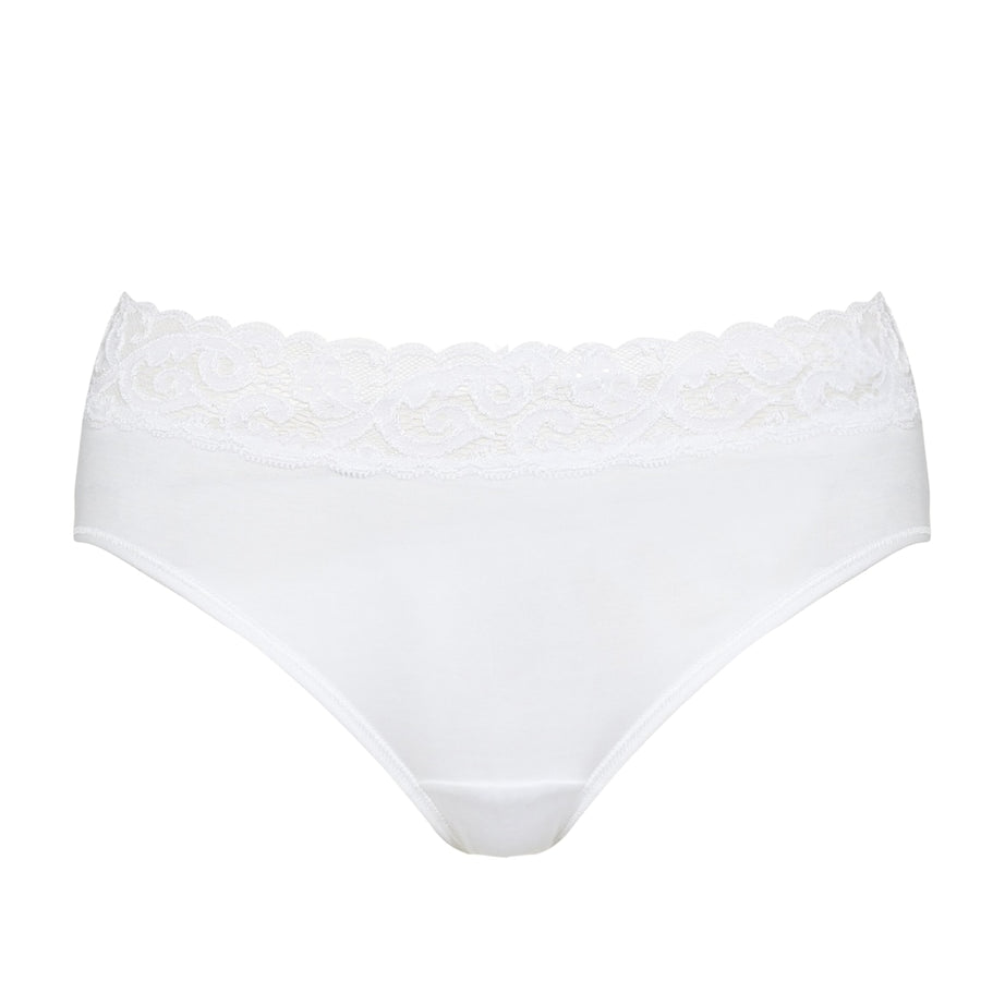 White Moments Midi Brief