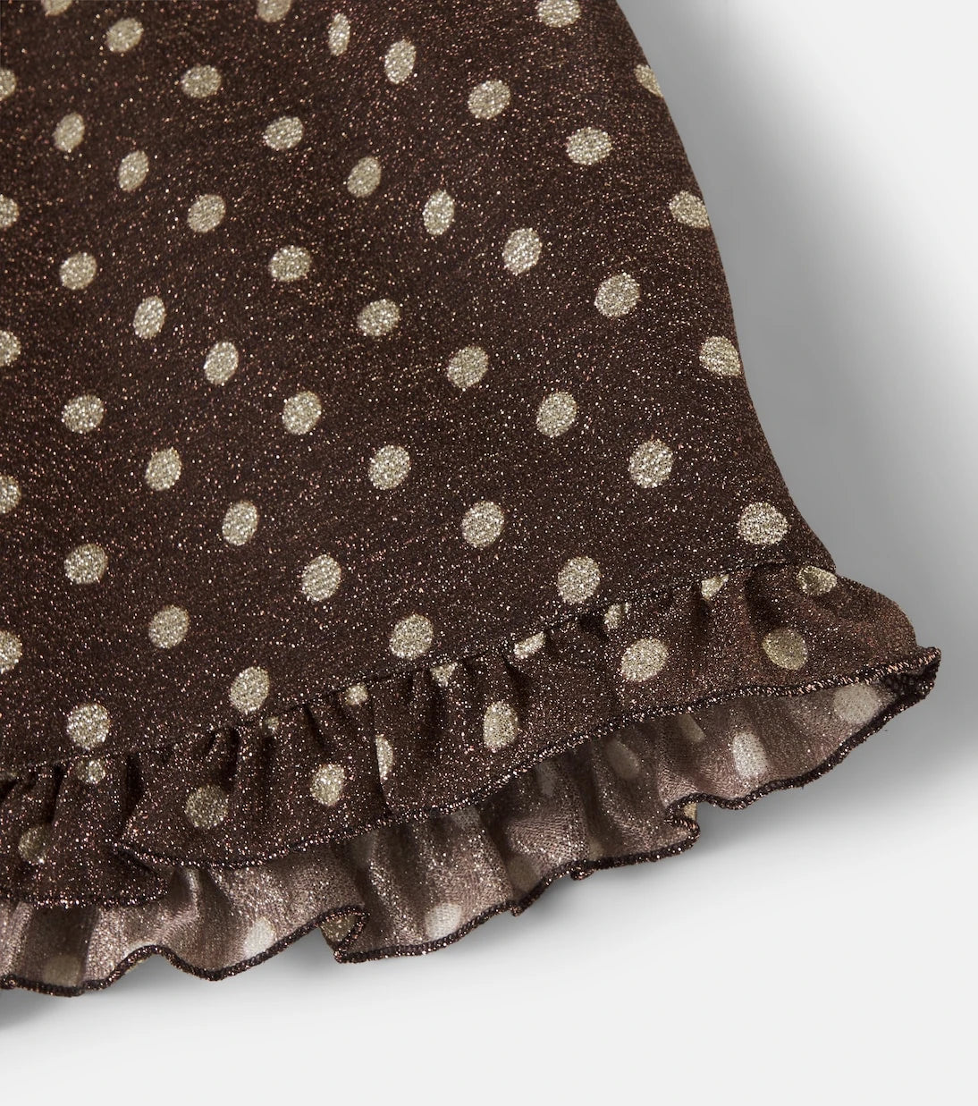 Oséree Kids - Osemini Lumière polka-dot ruffled top