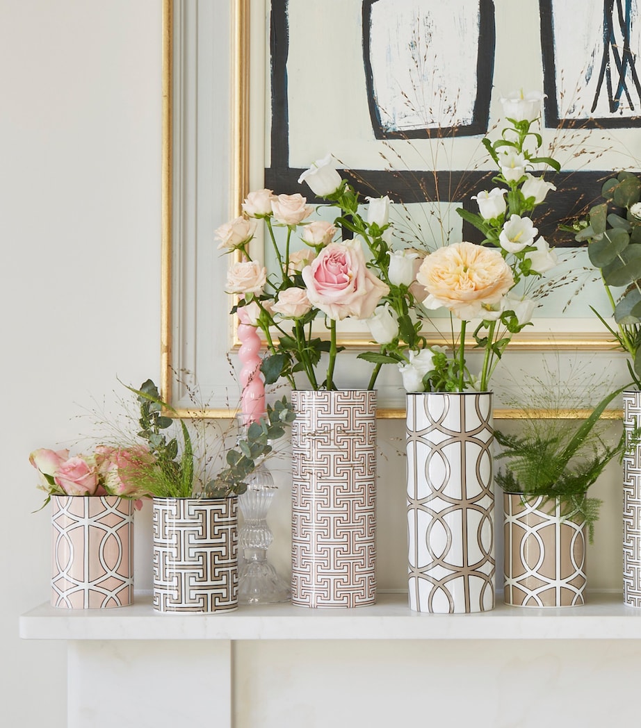 Tall Bone China Loop Vase (22.5cm)