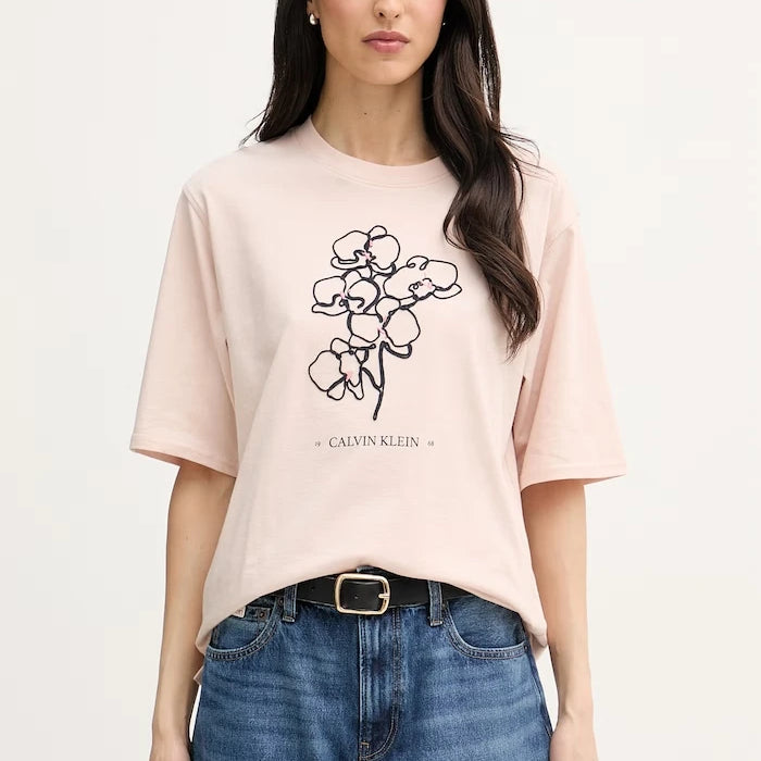 Calvin Klein Jeans тениска дамска от памук