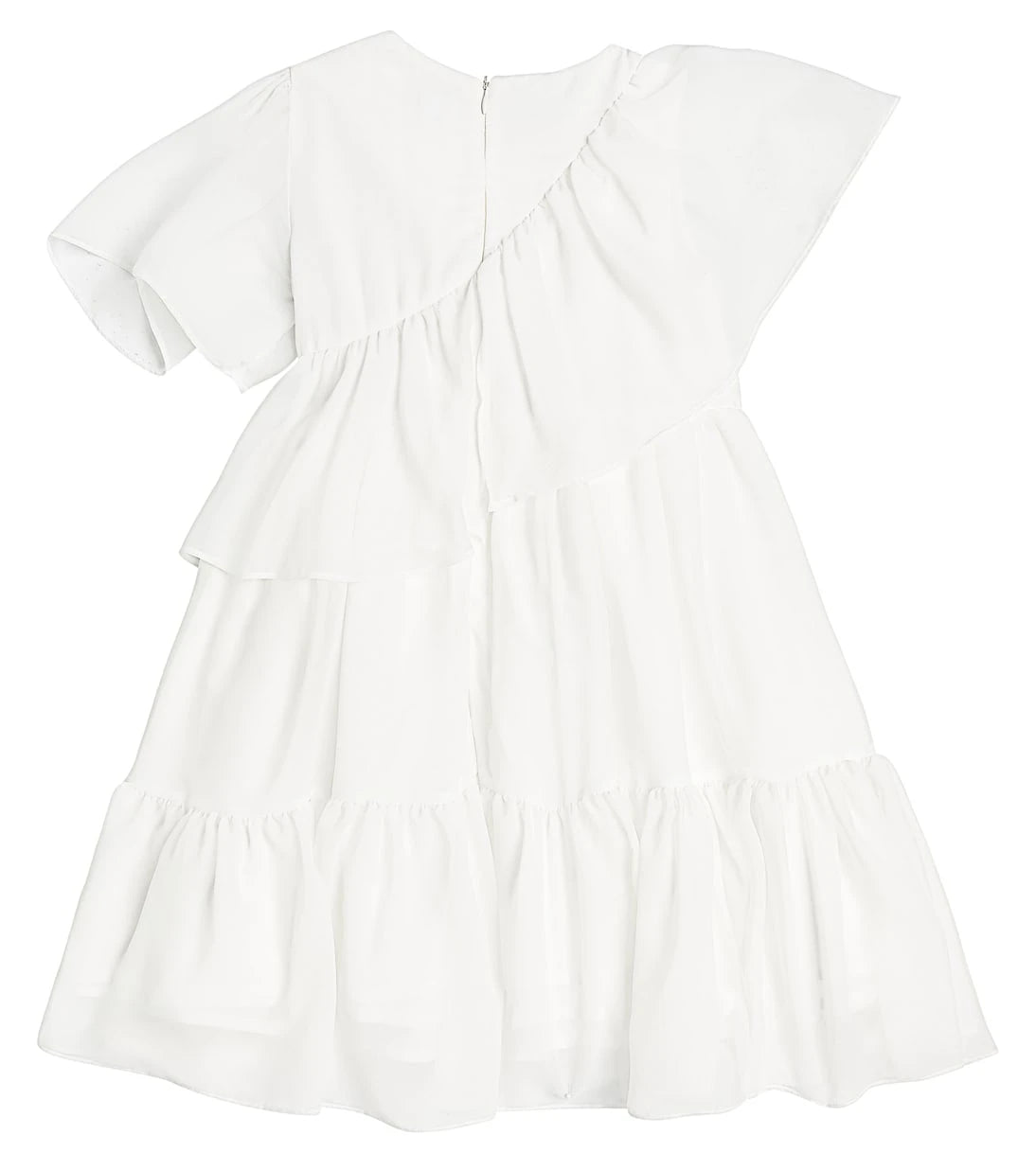 Patachou - Bow-detail tulle dress