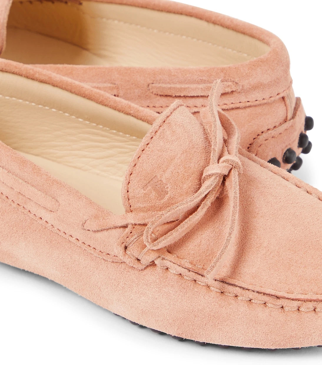 Tod's Junior - Gommino suede mocassins