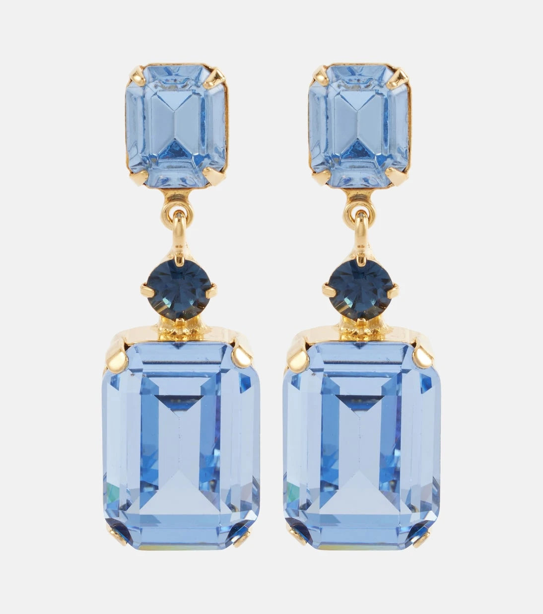 Jennifer Behr - Justine gold-plated drop earrings