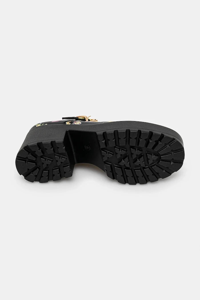 Koi Footwear TIRA MARY JANES ‘FLORAL EDITION’ Kalın Topuklu Ayakkabı
