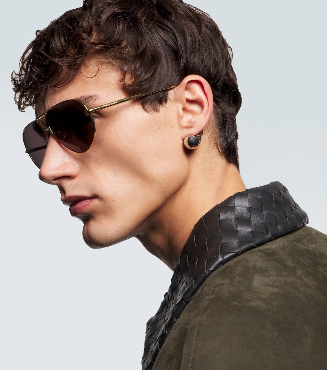 Bottega Veneta - نظارات أفياتور دروب الشمسية