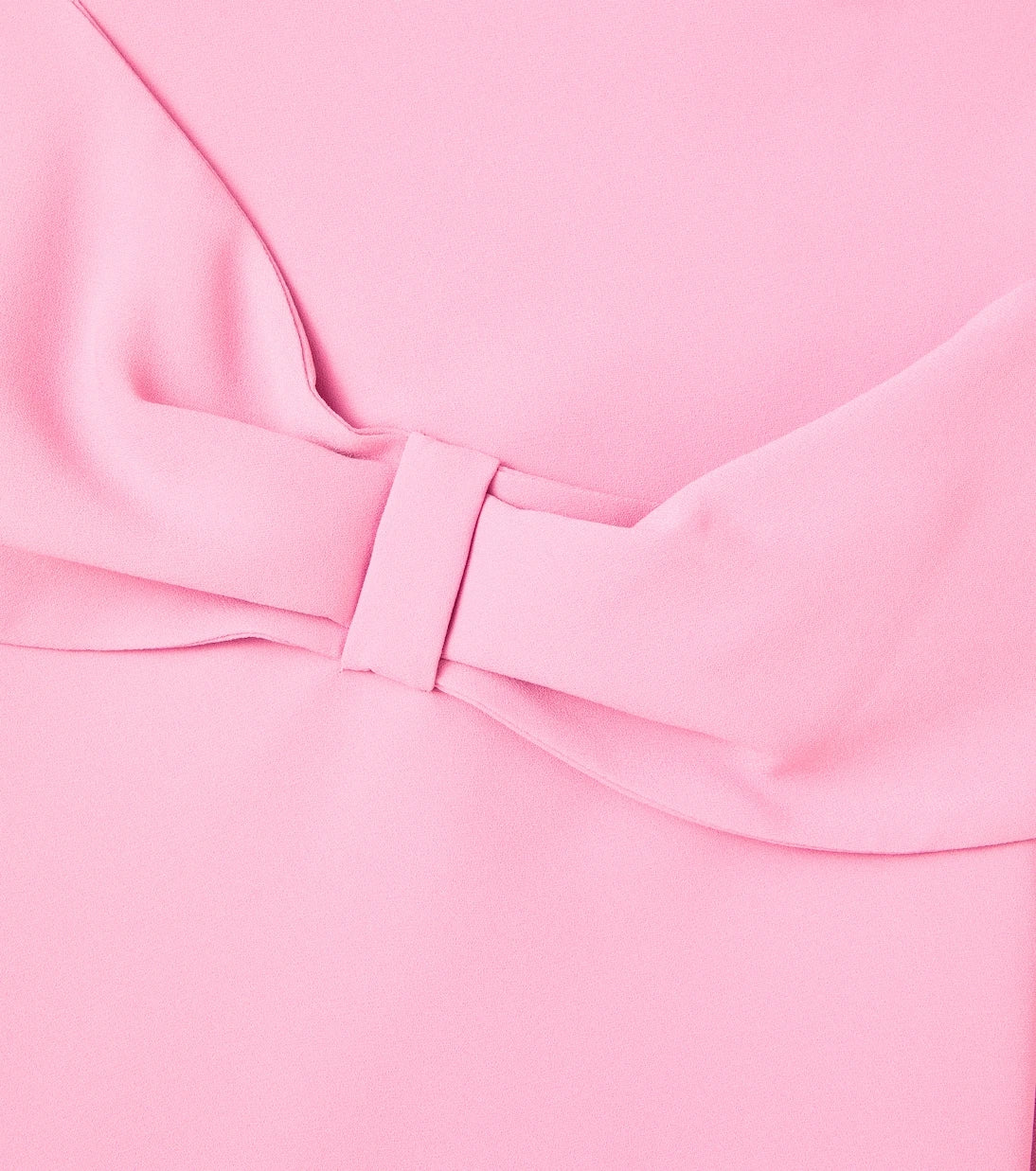 Patachou - Bow-detail crêpe dress