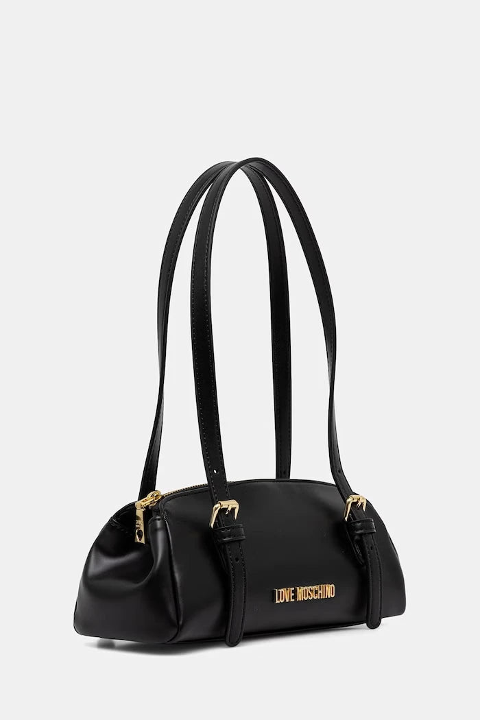 Love Moschino kadın suni deri baguette çanta