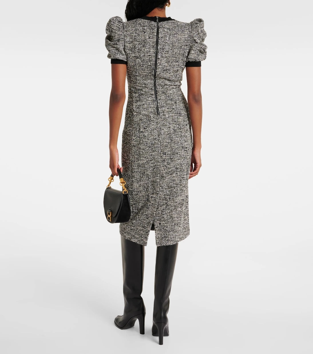 Max Mara - Ieti cotton-blend midi dress
