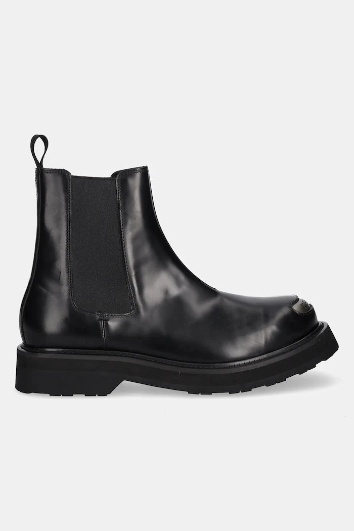 Kenzo Smile Lace Up Boots Deri Chelsea Botlar