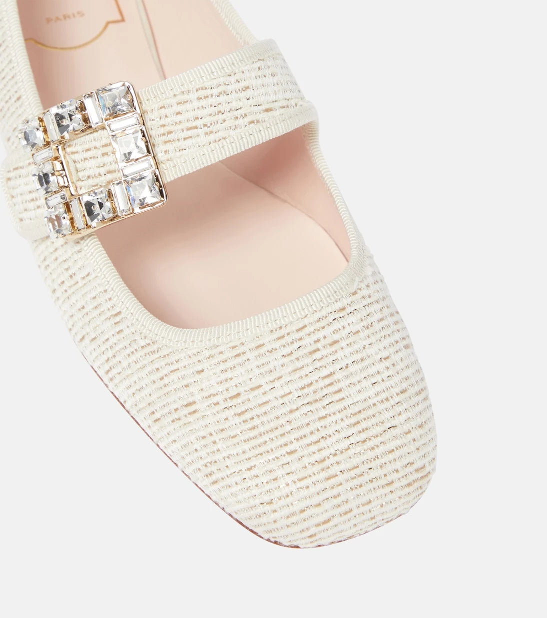 Roger Vivier - Très Vivier embellished ballet flats