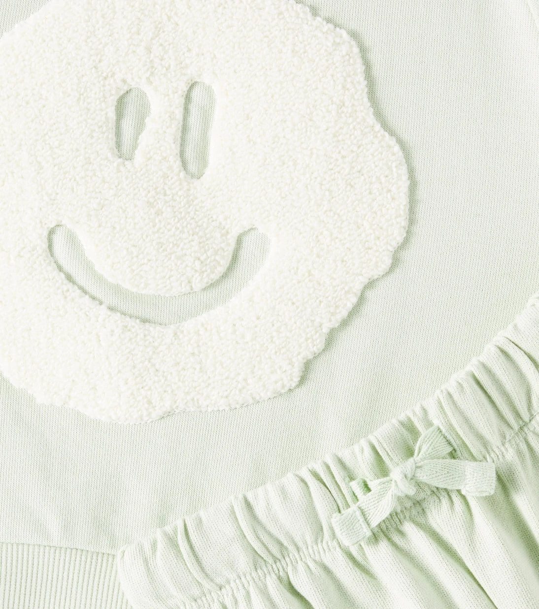 Molo - Baby cotton sweatshirt and sweatpants set