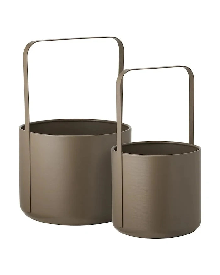 House Nordic Saksı Seti 19 x 35 / 24,5 x 38,5 cm (2 Parça)