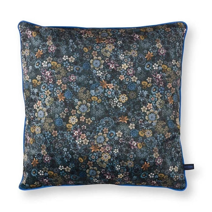 Pip Studio Tutti i Fiori Blue 50x50 cm Dekoratif Yastık