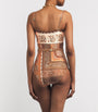 Zimmermann Brown Paisley Lucky Swimsuit