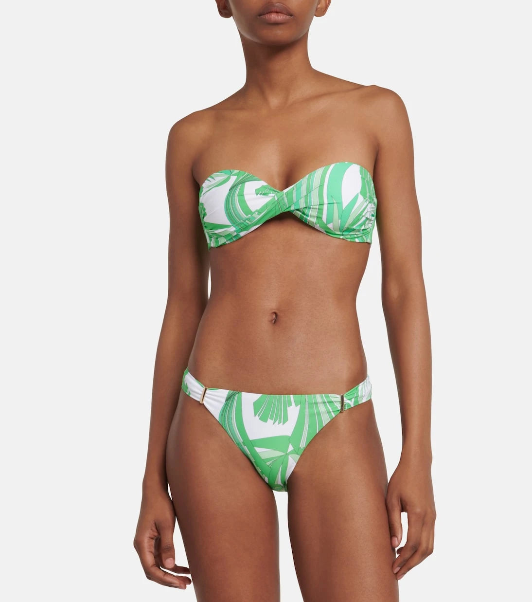 Melissa Odabash - Martinique printed bandeau bikini top
