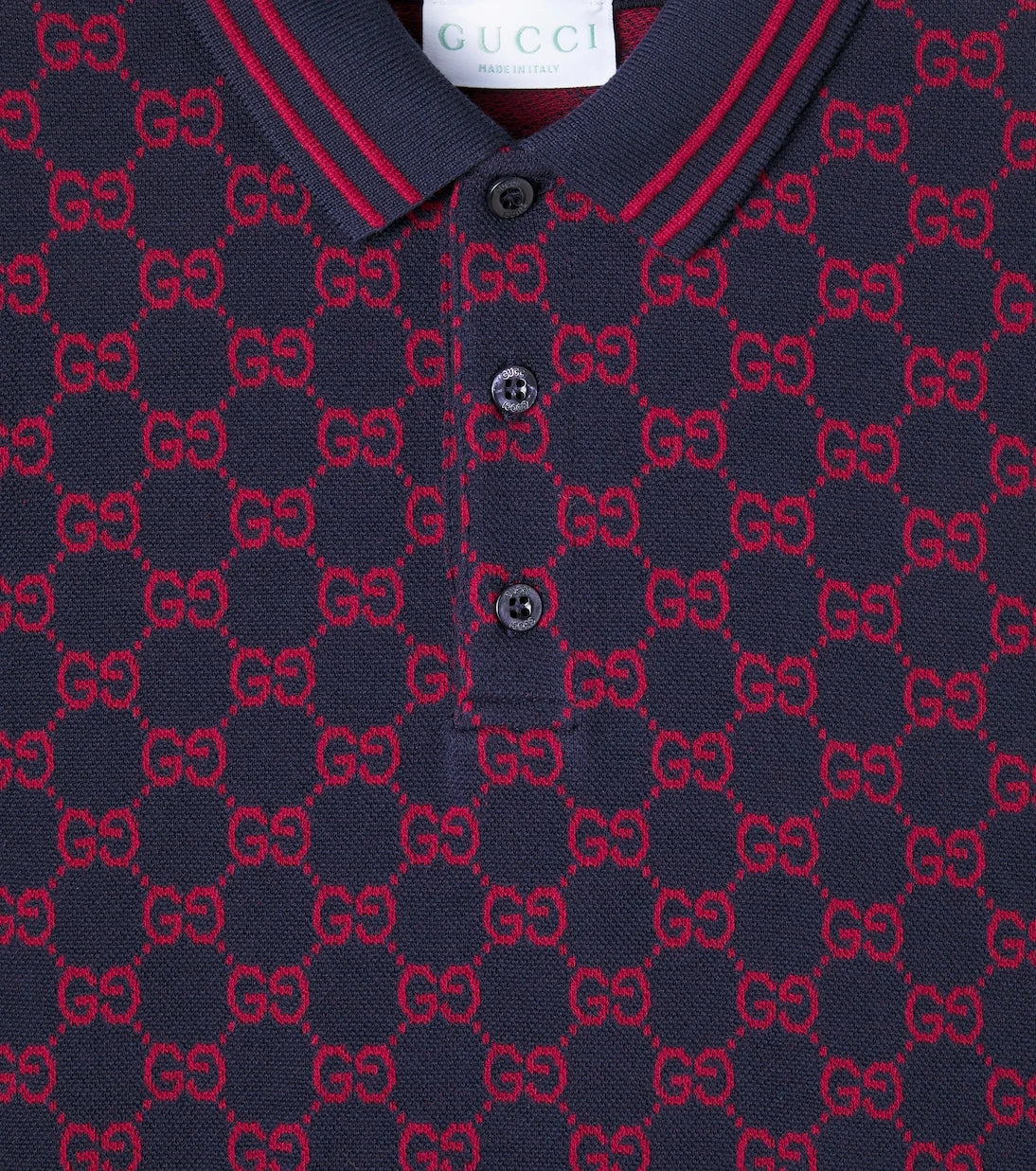 Gucci Kids - GG cotton polo shirt