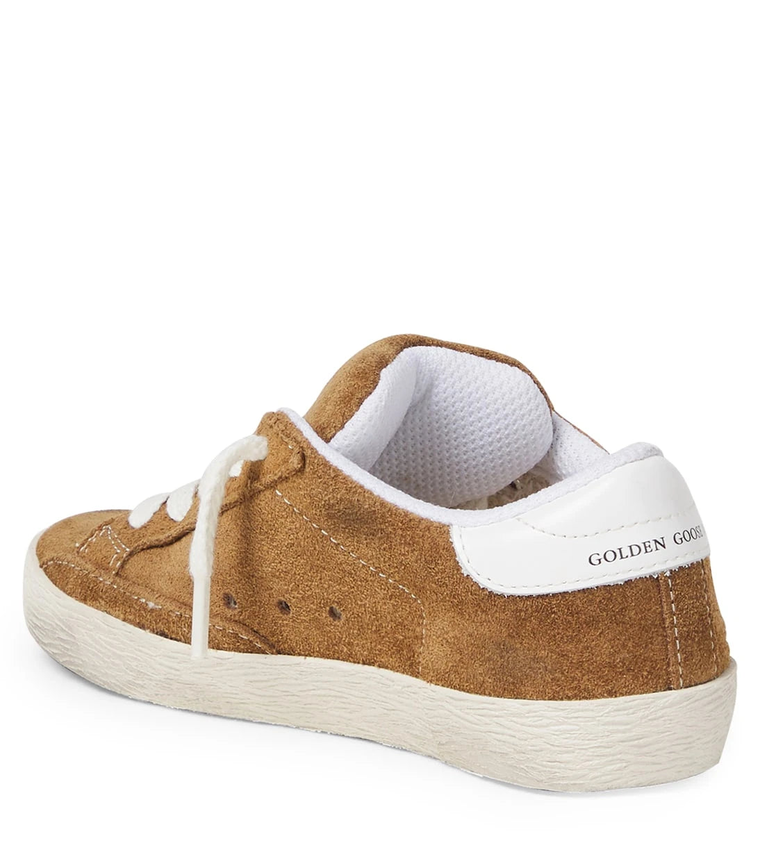 Golden Goose Kids - حذاء سنيكرز سوبر ستار من الشامواه للأطفال