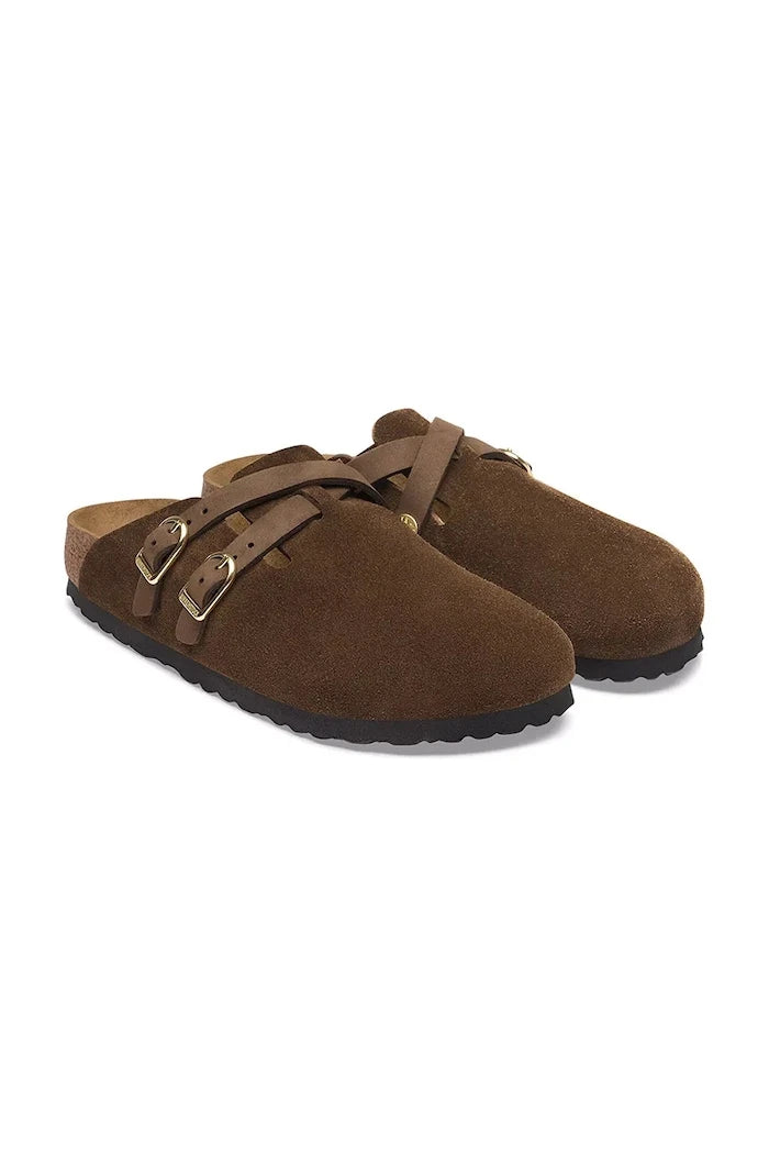 Birkenstock kadın süet sabo terlik Blair Suede Leather