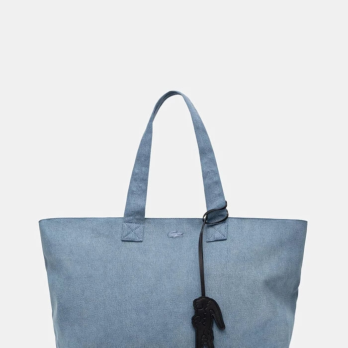 Lacoste denim kadın tote çanta