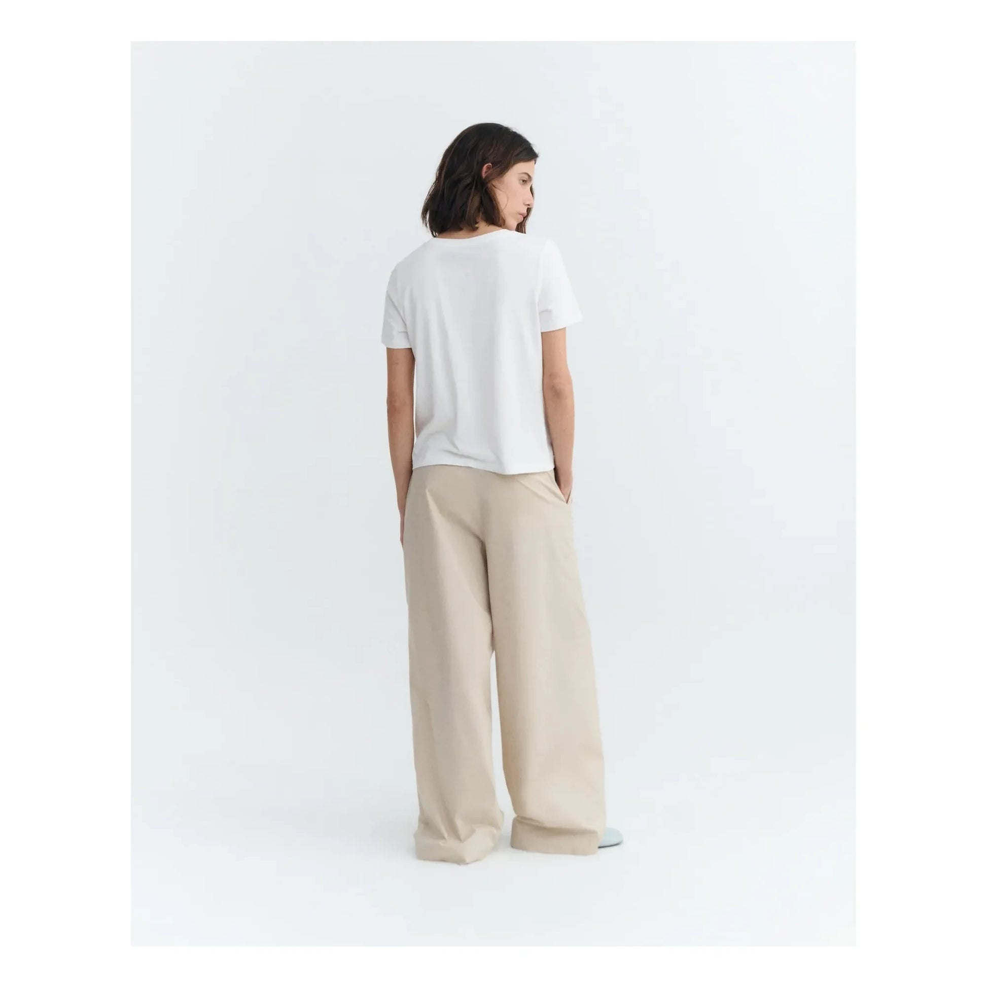 Thinking Mu - Ida organic cotton T-shirt | White