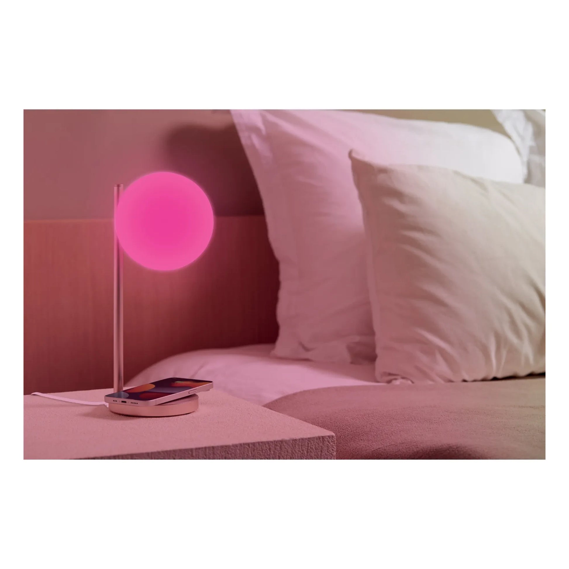 Lexon - Bubble LED desk lamp and charging stand | Gold