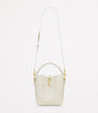 Saint Laurent White Small Calfskin Le 37 Bucket Bag