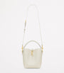 Saint Laurent White Small Calfskin Le 37 Bucket Bag