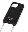 Black Embellished iPhone 14 Pro Case