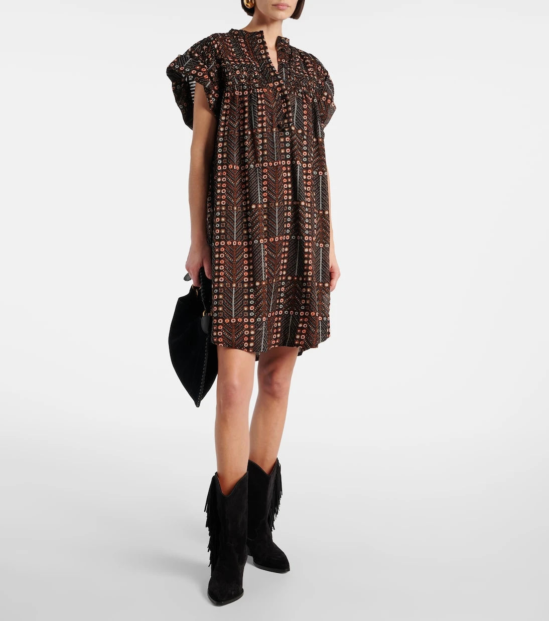 Marant Etoile - Leazali cotton minidress
