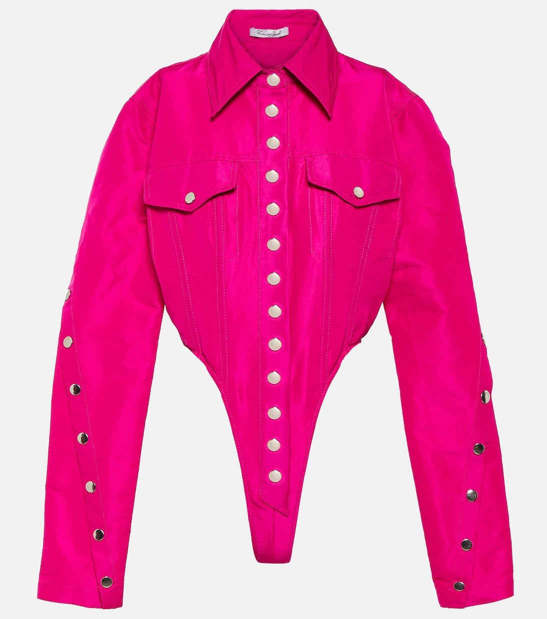 LaQuan Smith - Satin corset top