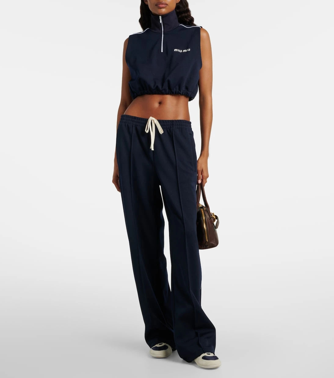 Miu Miu - Jersey sweatpants