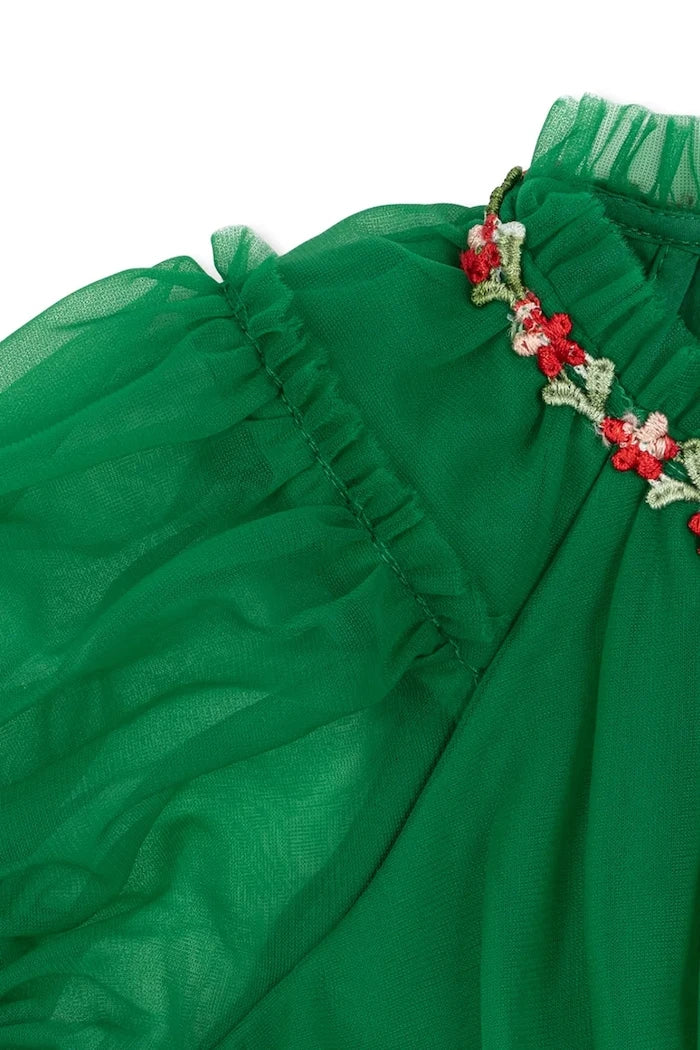 Konges Sløjd babydoll elbise JOELLE DRESS