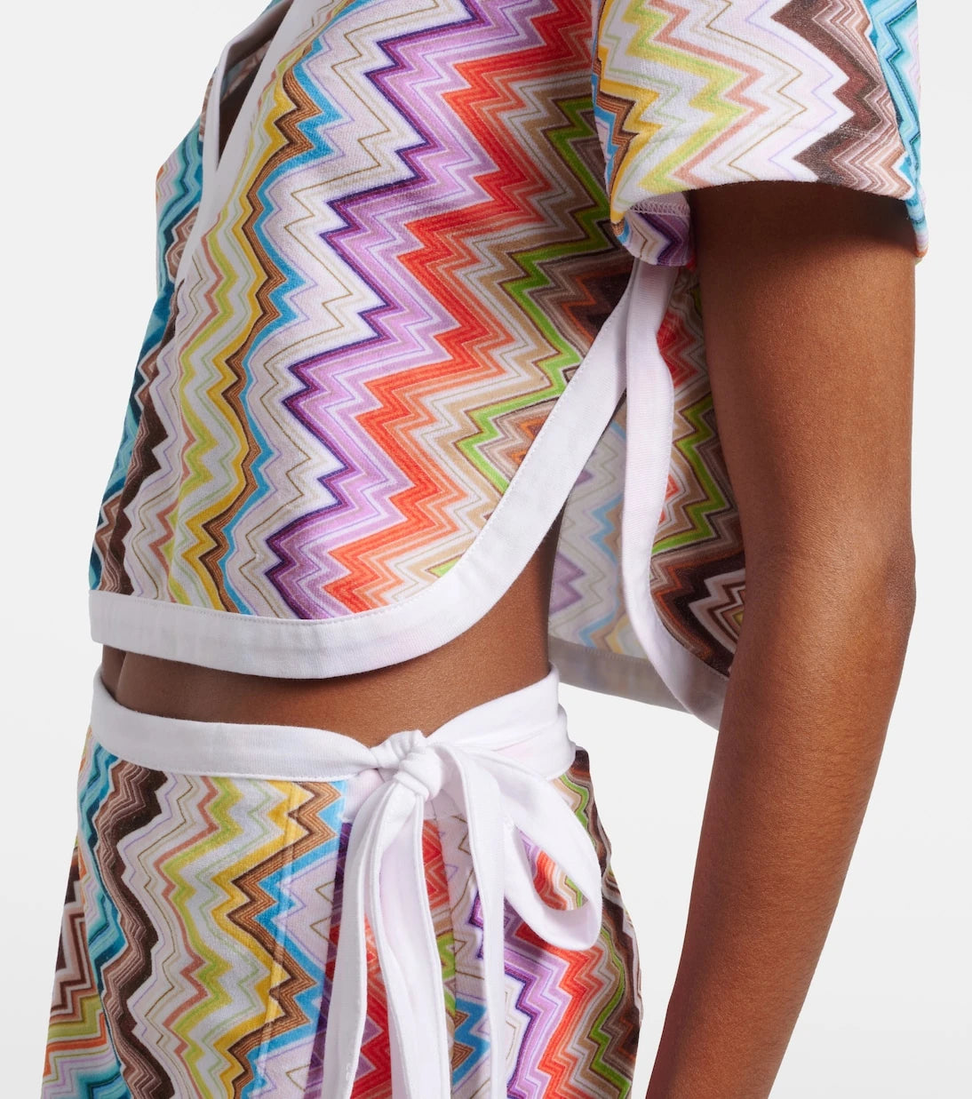 Missoni - Zigzag crop top