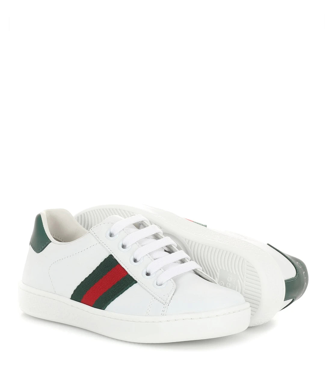 Gucci Kids - حذاء سنيكرز Ace الجلدي
