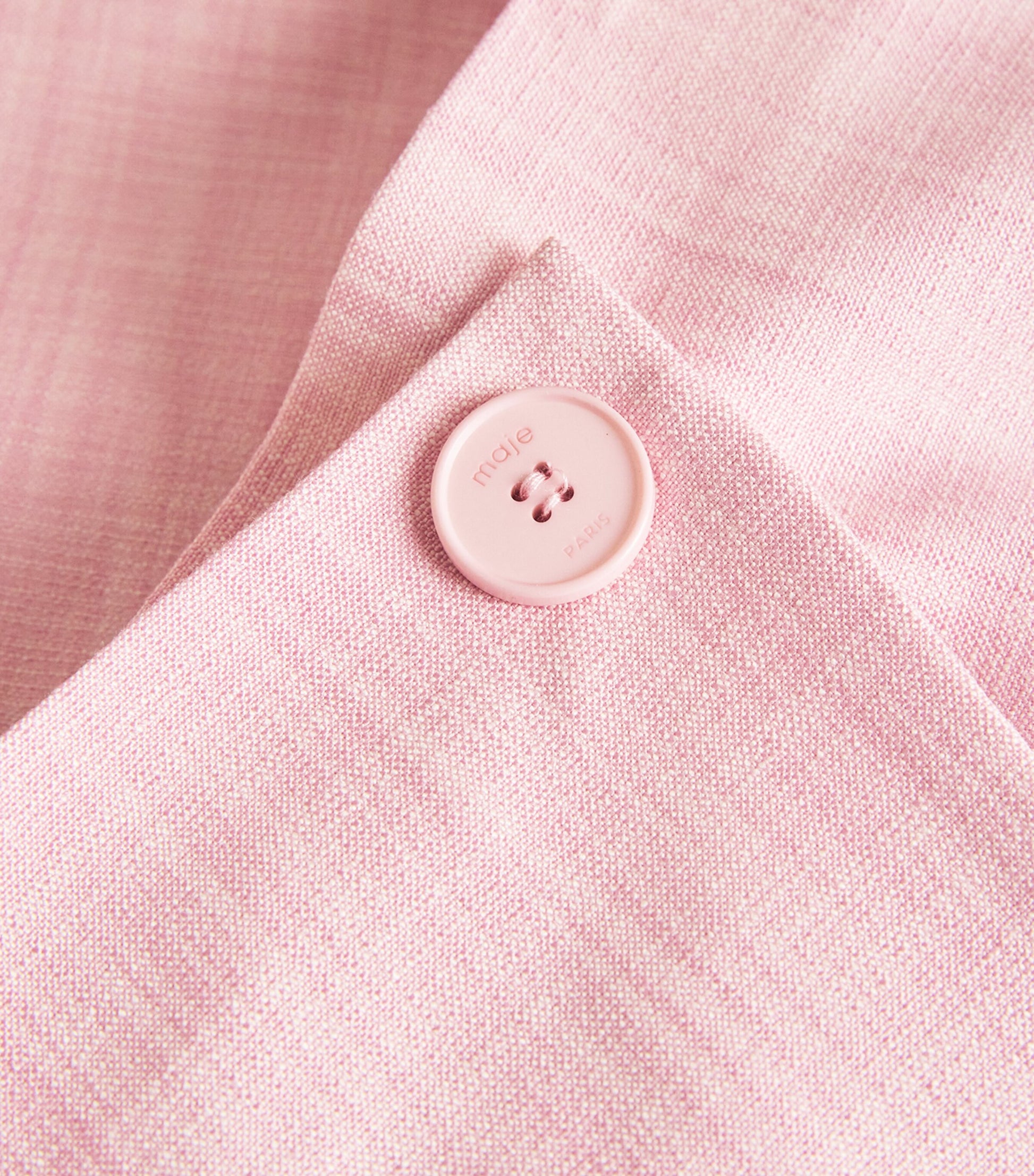 Pink Wrap Tailored Shorts