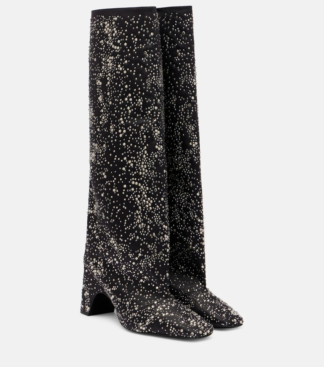 Coperni - Embellished knee-high boots