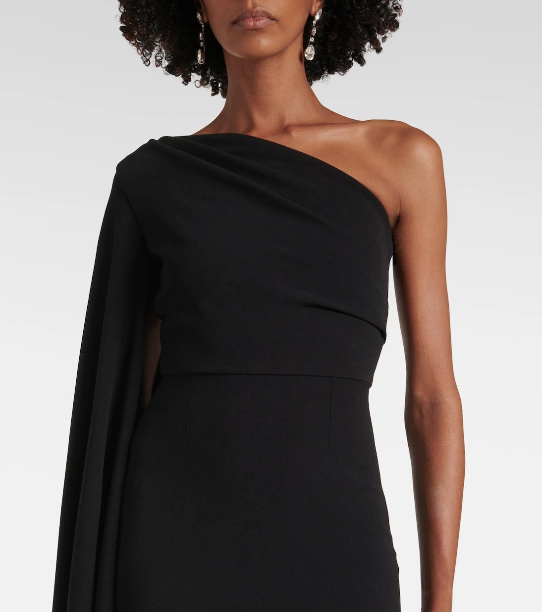 Solace London - Daria one-shoulder gown