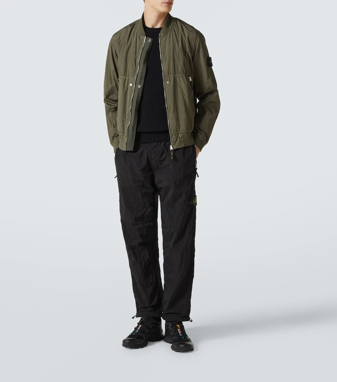 Stone Island - جاكيت بومبر كومباس